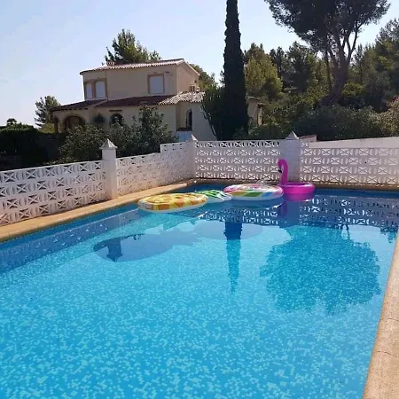 Sunny In With Private Pool And Sea View Villa Denia
